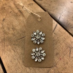 J Crew Crystal Earrings